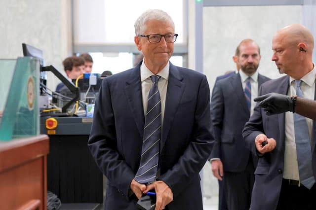 Bill Gates en Washington el 10 de junio de 2026. (Anna Moneymaker/Getty Images).