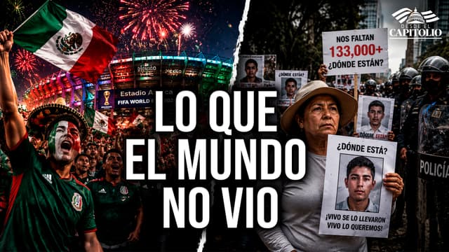Imagen de Mientras México celebraba el Mundial, esto ocurría fuera del estadio