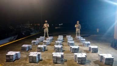 Incautadas más de 2 toneladas de cocaína y 11 traficantes detenidos en operaciones marítimas