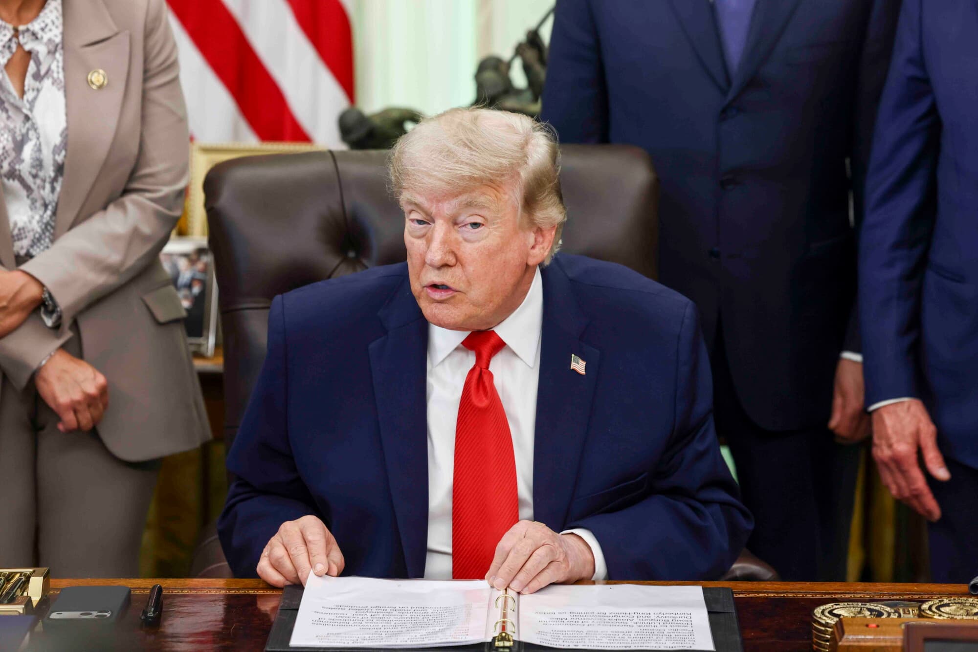 Trump felicita a la selección de EE. UU. por su "gran victoria" frente a Paraguay