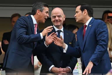 Rubio y el presidente de Paraguay se reúnen tras ver juntos el partido del Mundial