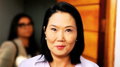 Fujimori amplía a 43,000 votos su ventaja sobre Sánchez en Perú