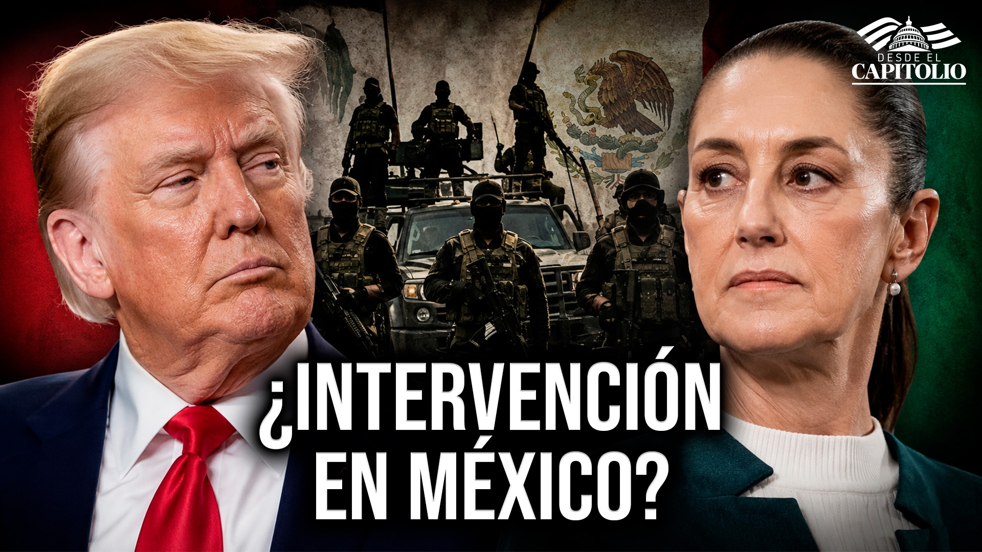 Imagen de ¿Intervención militar en México? Comandante analiza la nueva estrategia de Trump