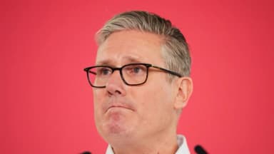 El primer ministro británico, Keir Starmer, anuncia su renuncia