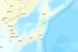 Potente terremoto de magnitud 6.9 sacude la costa norte de Japón