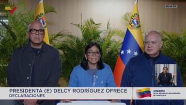 Delcy Rodríguez agradece a líderes mundiales el apoyo y la solidaridad tras mensajes de respaldo