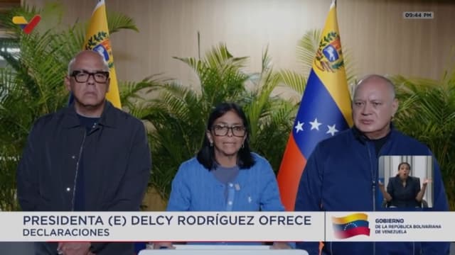 Delcy Rodríguez agradece a líderes mundiales el apoyo y la solidaridad tras mensajes de respaldo