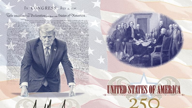 Trump muestra su rostro en el nuevo pasaporte conmemorativo de EE. UU.