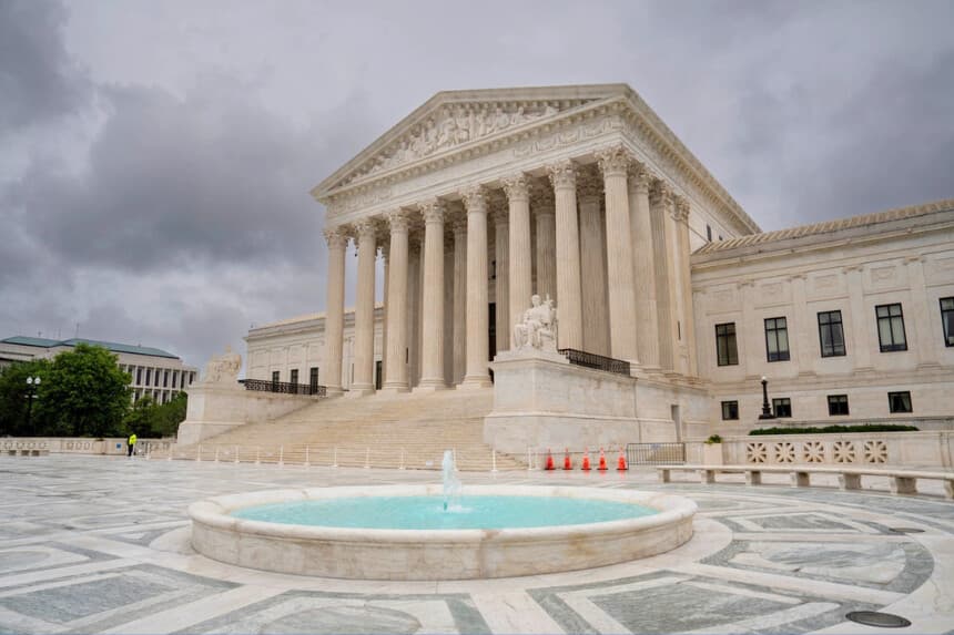 La Corte Suprema de Washington, el 23 de junio de 2026. (Madalina Kilroy/The Epoch Times).