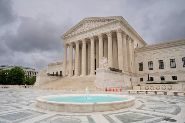 La Corte Suprema de Washington, el 23 de junio de 2026. (Madalina Kilroy/The Epoch Times).