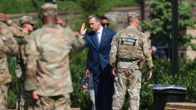 Hegseth destaca labor de la Guardia Nacional en la "asombrosa" reducción del crimen en Washington