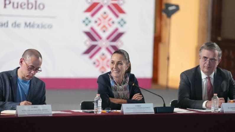 La presidenta Sheinbaum llama a empresarios mexicanos a cuidar inversiones