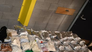 Incautan 6765 kg de drogas y precursores químicos en importante operación en Burnaby