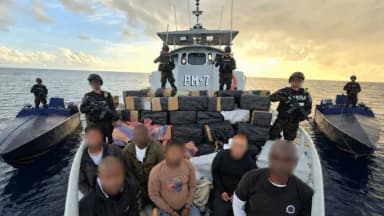 Coalición regional liderada por Estados Unidos incauta más de 9 toneladas de cocaína en el mar