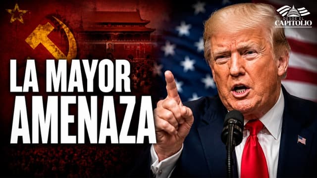 Imagen de Trump advierte sobre el comunismo en EE.UU. y el Congreso presiona a China por derechos humanos