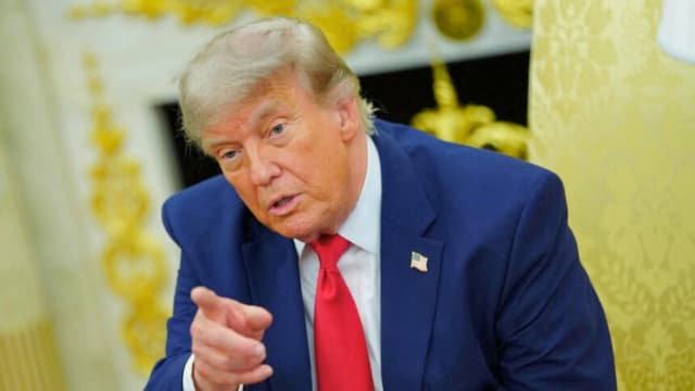 Trump dice que "puso a prueba" a aliados de la OTAN por su apoyo en la guerra con Irán