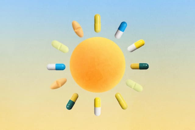 Medicamentos comunes que reducen su tolerancia al calor y por qué. (Ilustración de The Epoch Times, Shutterstock).