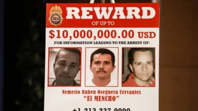 "El Mencho" ya tiene sucesor y EE. UU. revela quién es su reemplazo