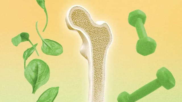 ¡Huesos más fuertes! Nutrientes clave y 6 sencillos ejercicios
