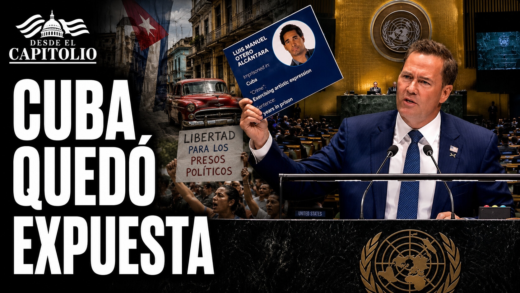 Imagen de EE. UU. y Cuba se enfrentan cara a cara en un intenso debate ante la ONU