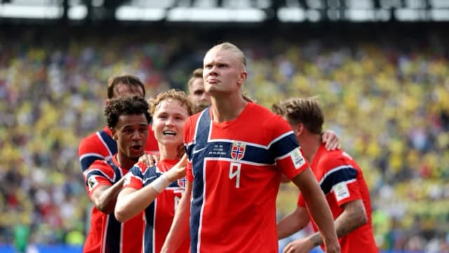 Haaland, de Noruega: Las "bajas" posibilidades de ganar el Mundial significan menos presión