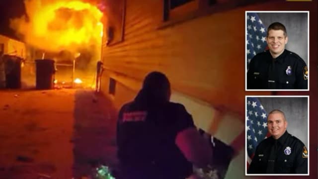 "Soy padre antes que policía": Agentes de Omaha rescatan a niño de 4 años de casa en llamas