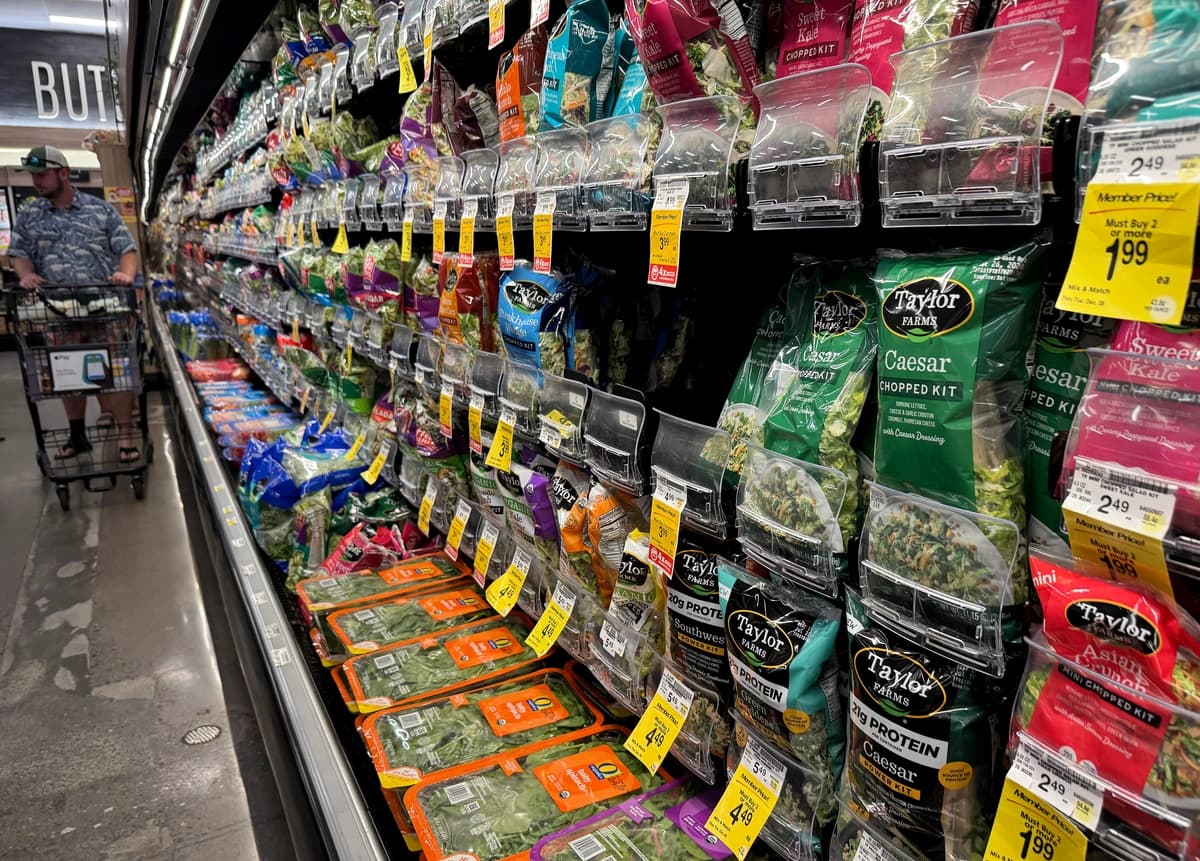 Taylor Farms anuncia retirada de lechugas enviadas a 27 estados debido al riesgo de ciclosporiasis