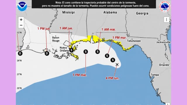 Pronostican que depresión tropical se convertirá en la tormenta Bertha al acercarse a la costa del Golfo