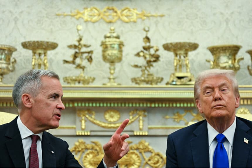 Carney responde con represalias a los nuevos aranceles de Trump por violar el T-MEC