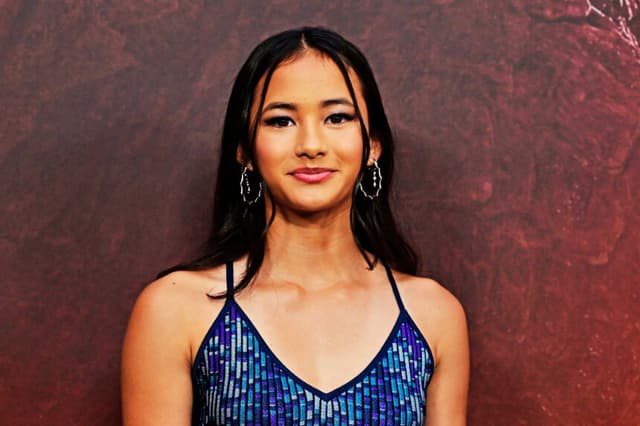 La actriz Kaylee Hottle asiste al estreno mundial de "Godzilla x Kong: The New Empire" en el TCL Chinese Theater de Hollywood el 25 de marzo de 2024. (FREDERIC J. BROWN/AFP vía Getty Images)