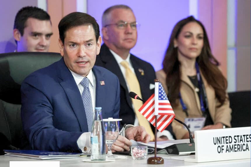 El secretario de Estado Marco Rubio, al margen de la reunión de ministros de Relaciones Exteriores de la Asociación de Naciones del Sudeste Asiático (ASEAN) celebrada en Manila, Filipinas, el 22 de julio de 2026. (Eloisa López / AFP vía Getty Images).
