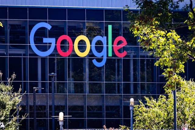La sede de Google en Mountain View, California, el 31 de julio de 2025. (John Fredricks/The Epoch Times)