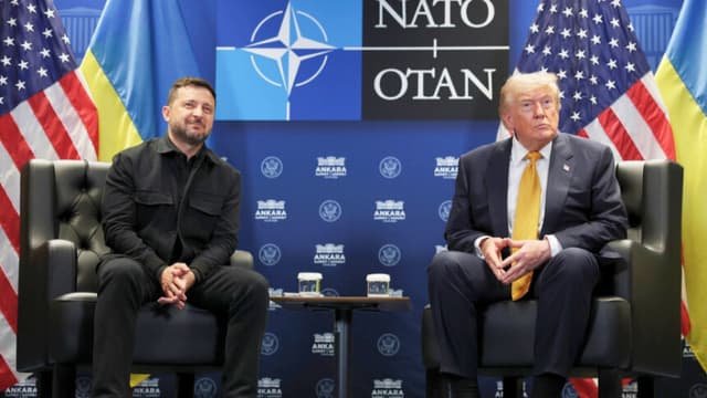 El presidente ucraniano Zelenski llega a EE. UU. para reunirse con Trump
