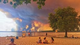 Francia evacúa a casi 4000 personas cerca de Burdeos mientras ola de calor agrava un megaincendio
