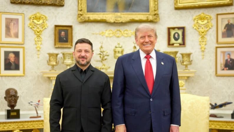 Trump dice que las reuniones en la Casa Blanca con Zelenski y Netanyahu salieron bien