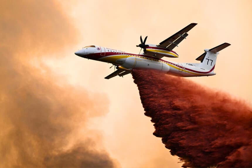 Francia combate el peor incendio forestal registrado mientras el calor azota el sur de Europa
