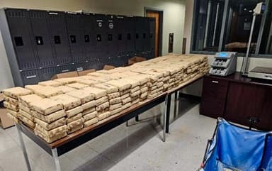 Incautan cocaína por un valor aproximado de USD 20 millones en un camión en la frontera de EE. UU.