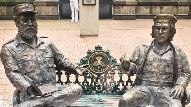 Reconstruirán esculturas de Fidel Castro y “Che” Guevara en Ciudad de México tras su retiro el año pasado