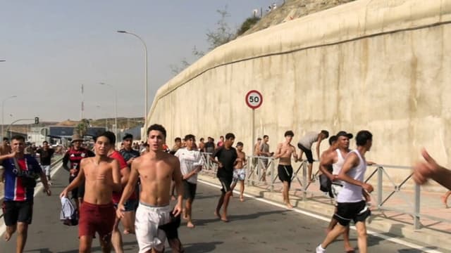 España envía tropas a Ceuta después de que miles de inmigrantes ilegales cruzaran la frontera con Marruecos