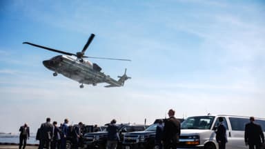 FAA investiga incidente de seguridad con el helicóptero Marine One de Trump en Washington