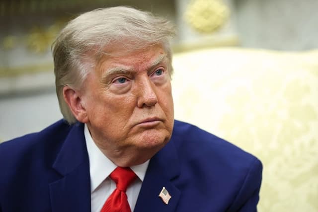 El presidente Donald Trump en la Casa Blanca el 21 de julio de 2026. (Kevin Dietsch/Getty Images)