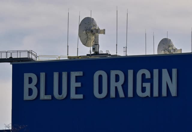 Las instalaciones de fabricación de Blue Origin en el Centro Espacial Kennedy en Cabo Cañaveral, Florida, el 5 de enero de 2025. (Steve Nesius/Reuters)
