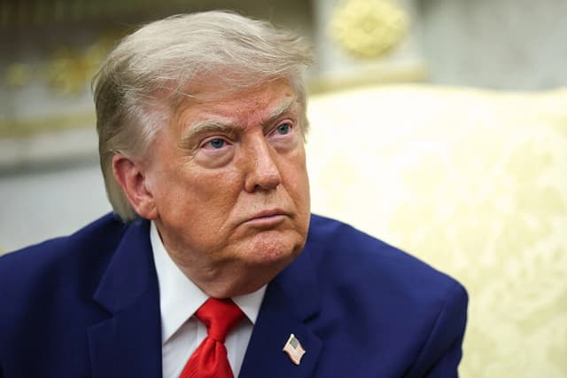 El presidente Donald Trump en la Casa Blanca el 21 de julio de 2026. (Kevin Dietsch /Getty Images).
