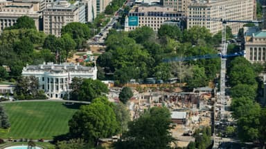 Corte de apelaciones de EE. UU. bloquea construcción del salón de baile de la Casa Blanca de Trump