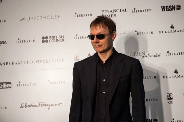 William Orbit durante la rueda de prensa del Festival Internacional de Cultura Liberatum de Hong Kong en la sede del Grupo Lane Crawford Joyce en Hong Kong, el 27 de abril de 2012. (Victor Fraile/Getty Images).