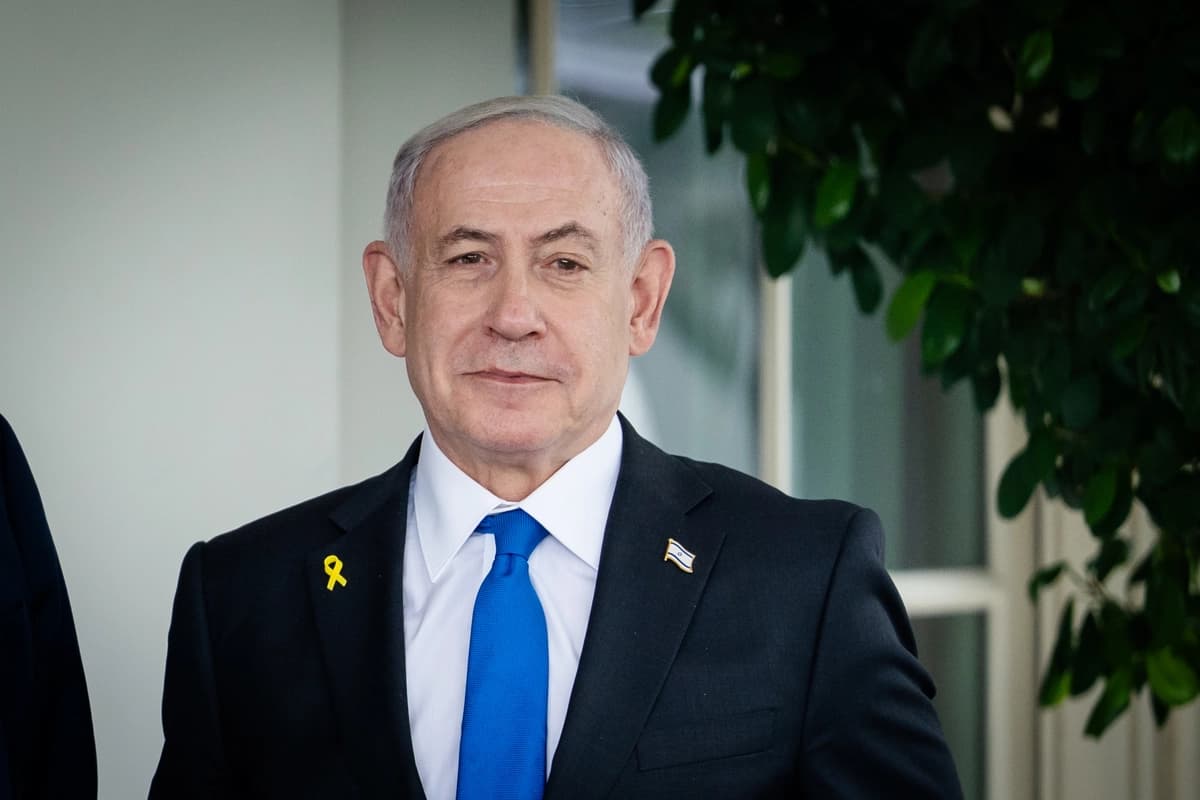 El primer ministro israelí, Benjamin Netanyahu, llega a la Casa Blanca el 29 de septiembre de 2025. (Madalina Kilroy/The Epoch Times)
