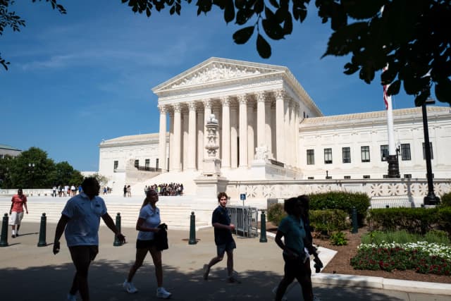 La Corte Suprema en Washington, el 13 de julio de 2026. (Madalina Kilroy/The Epoch Times)