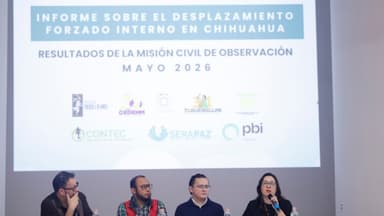 El control criminal del territorio provoca desplazamientos en el norte de México, alerta un informe