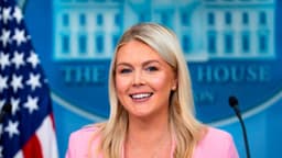 Trump dice que Leavitt dejará su cargo como secretaria de prensa de la Casa Blanca a fin de mes
