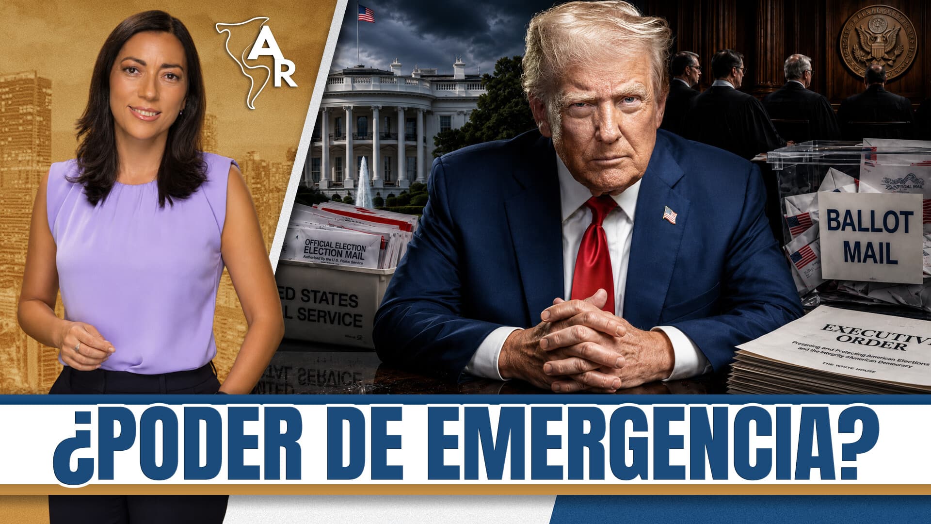 Trump No Descarta una Emergencia Nacional por las Elecciones de 2026